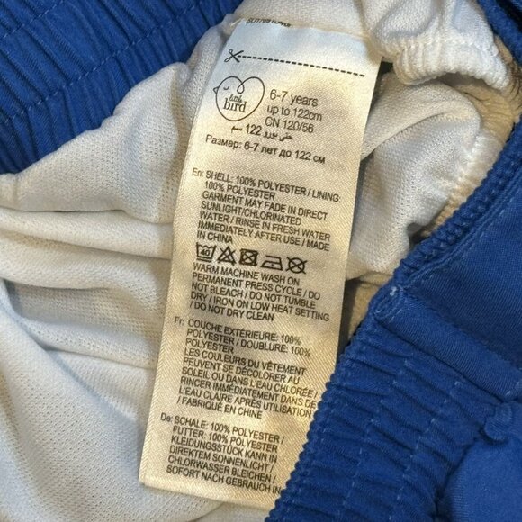 Little Bird By Jools Blue Rainbow Swim Trunks 6-7 - Picture 3 of 5